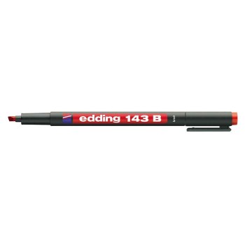 Foliopis Edding 143B 1-3 mm czerwony