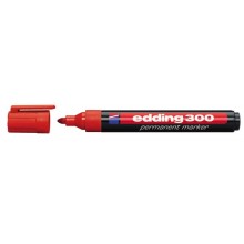 Marker permanentny Edding 300 czerwony