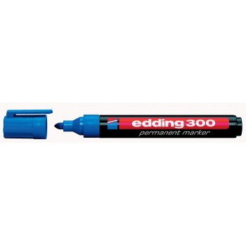 Marker permanentny Edding 300 niebieski