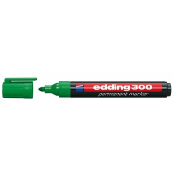 Marker permanentny Edding 300 zielony