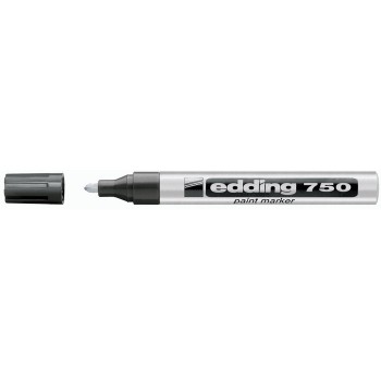 Marker olejowy Edding 750 srebrny