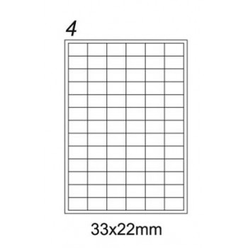 Etykiety samoprzylepne Emerson A4 33x22mm