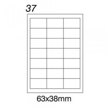 Etykiety samoprzylepne Emerson A4 63x38mm