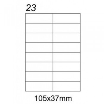 Etykiety samoprzylepne Emerson A4 105x37mm