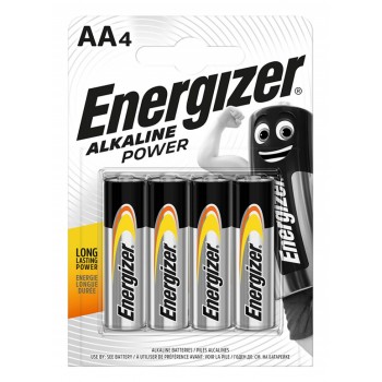 Baterie Energizer Alkaline Power AA, 4 szt.
