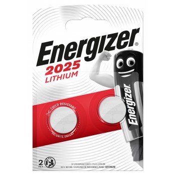 Baterie Energizer CR2025 3V, 2 sztuki