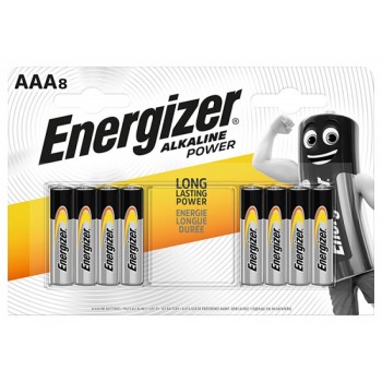 Baterie Energizer Alkaline Power AAA, 8 szt.