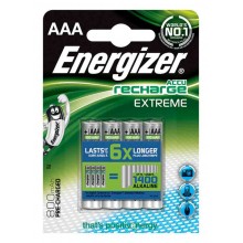 Akumulatorki Energizer Extreme AAA, 4 szt. 