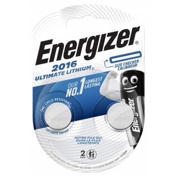 Baterie Energizer CR2016 3V, 2 sztuki