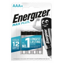 Baterie Energizer Max Plus AAA, 4 szt.