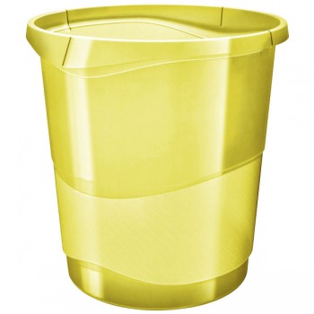 Kosz na śmieci Esselte Colour'Ice 14l żółty