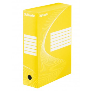 Pudło archiwizacyjne Esselte Boxy 100mm A4 żółte