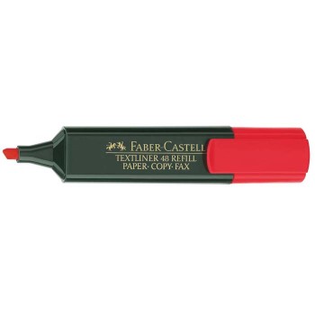 Zakreślacz Faber-Castell 48 czerwony