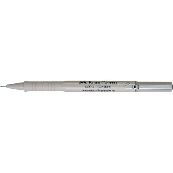 Cienkopis kreślarski Faber-Castell Ecco 0.6 czarny