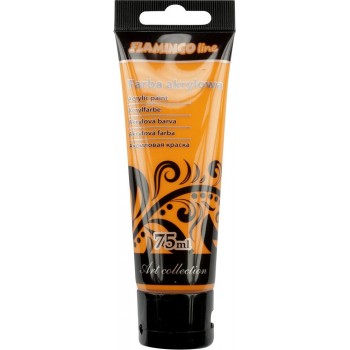 Farba akrylowa Flamingo Art Collection pomarańczowy 75ml