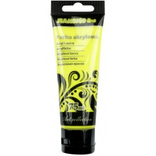 Farba akrylowa Flamingo Art Collection fluo żółty 75ml