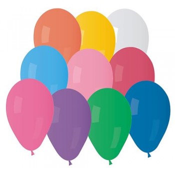 Balony Gemar A70 pastel 7" mix / 100 szt