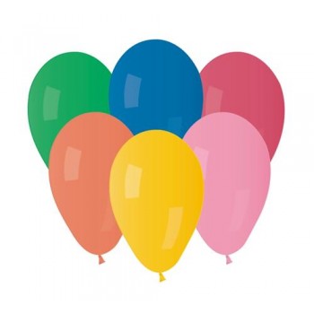 Balony Gemar A80 pastel 8" mix / 100 szt