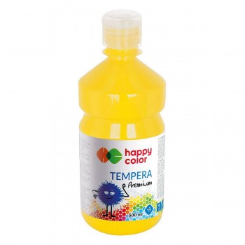 Farba tempera Happy Color 500ml żółty