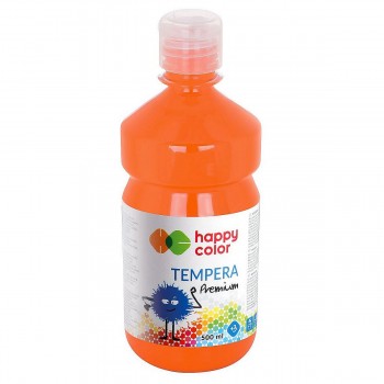 Farba tempera Happy Color 500ml pomarańczowy