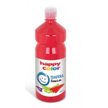 Farba tempera Happy Color 1000ml czerwony