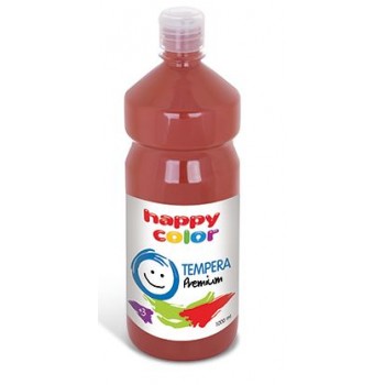 Farba tempera Happy Color 1000ml ciemnobrązowy