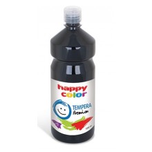 Farba tempera Happy Color 1000ml czarny