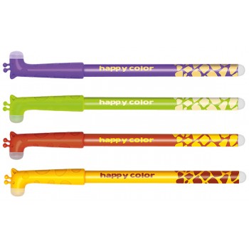 Długopis wymazywalny Happy Color Żyrafy
