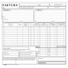 Faktura VAT uniwersalna F3 2/3 A4 Stolgraf