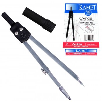Cyrkiel metalowy Kamet K-1015