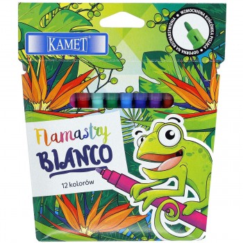 Flamastry Kamet Bianco 12 kolorów