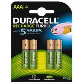 Akumulatory Duracell AAA, 800mAh, 4 szt.