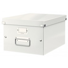 Pudło uniwersalne Leitz click & store, A4, biały