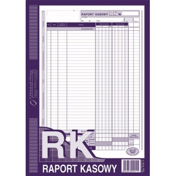 Raport kasowy 410-1 MiP A4