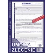 Umowa zlecenie z rachunkiem 511-1u MiP A4