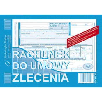 Rachunek do umowy zlecenia 511-3R MiP A5