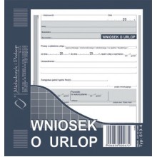 Wniosek o urlop 513-4 MiP 2/3 A5
