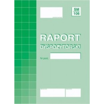 Raport dyspozytorski Michalczyk i Prokop 804-1, A4, 40 kartek 