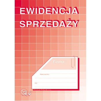 Ewidencja sprzedaży Michalczyk i Prokop K4, A5, 32 strony