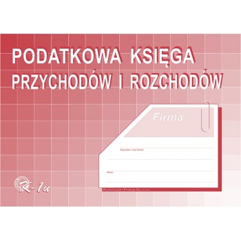 Podatkowa księga przychodów i rozchodów K-1u A4 MiP