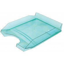 Szuflada na dokumenty Office Products transparentna zielona