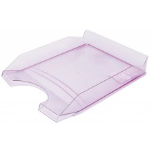 Szuflada na dokumenty Office Products transparentna fioletowa