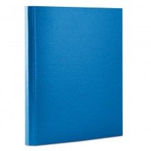 Teczka skrzydłowa z rzepem Office Products A4/40mm niebieska