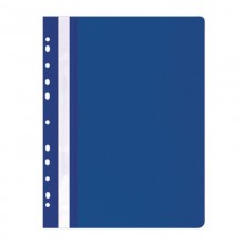 Skoroszyt wpinany Office Products, A4, miękki, granatowy