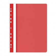 Skoroszyt wpinany Office Products, A4, miękki, czerwony