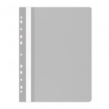 Skoroszyt wpinany Office Products, A4, miękki, szary