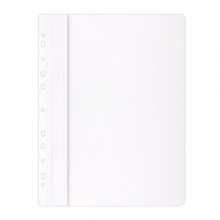 Skoroszyt wpinany Office Products, A4, miękki, biały