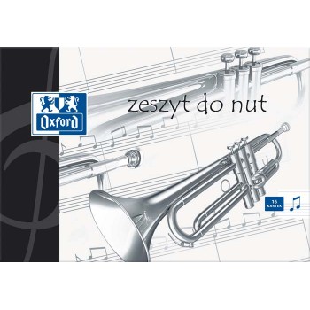 Zeszyt do nut Oxford A5 16 kartek