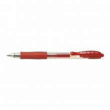 Długopis żelowy automatyczny Pilot G2 czerwony