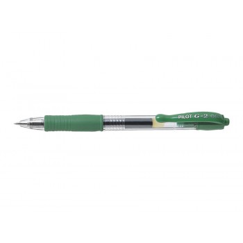 Długopis żelowy automatyczny Pilot G2 zielony